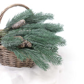 Artificial Pine and Cone Bush 39cmH